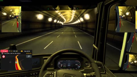 Euro Truck Simulator 2 Casual drive no commentary with music