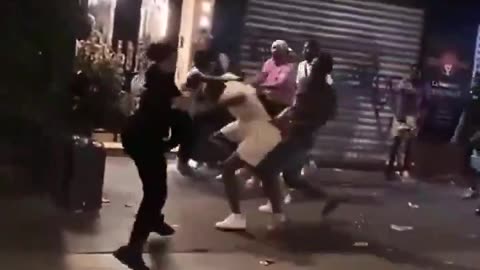 Chaos at Paris street music festival