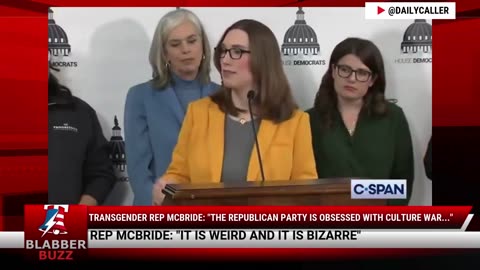 Transgender Rep McBride: "The Republican Party Is Obsessed With Culture War..."