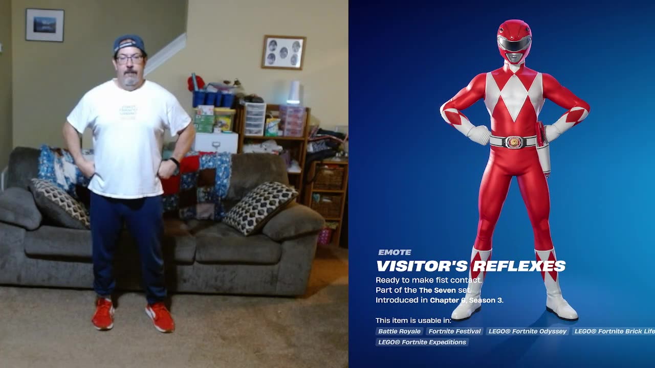 FFG Dance Fortnite Emotes Recording Session 20250809