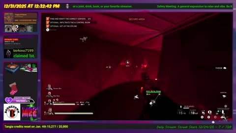 Destiny 2 - 12/31/25 - Happy New Year! Chilling the New Year in with a Safety Meeting! | D2-19,014 hrs