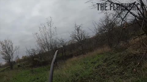 Under mortar fire Bakhmut first line of war dramatic combat video