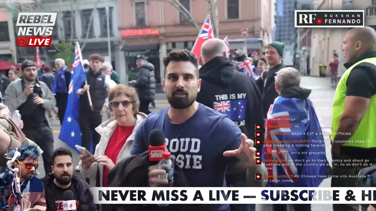 80a-March for Australia_Melbourne_31/08/2025_Rebel News Coverage Breakdown