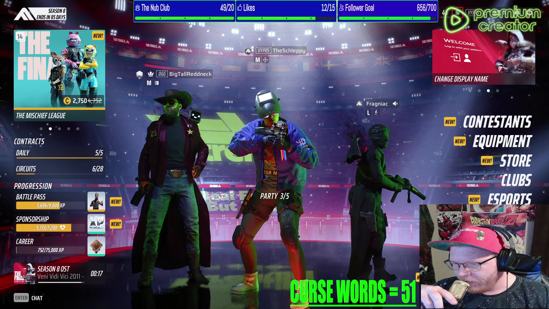 ✨TheSchleppy✨THE FINALS! WITH BRRRAP PACK & VIPERS!! WIN RACE! & MORE PIZZA BANDIT!