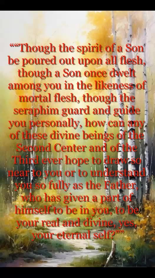 Though the spirit of a Son