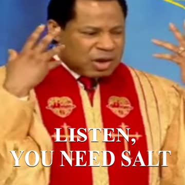 Take More Salt - Pastor Chris