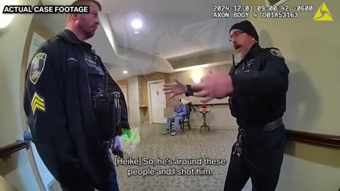 Cops Trapped in Real-Life Chainsaw Massacre