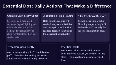 How Parents Can Help with Their Child’s NEET Preparation at Home: Essential Dos and Don’ts