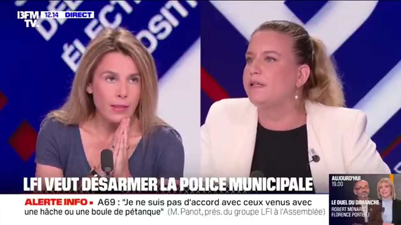 LFI veut désarmer les polices municipales en 2026 - une annonce choc de Mathilde Panot