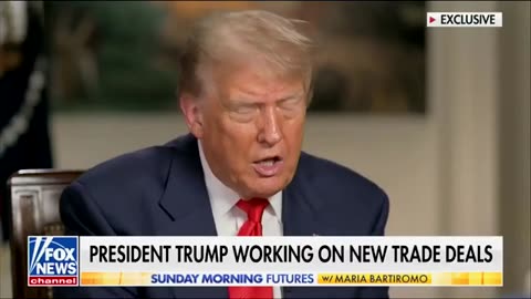 Maria Bartiromo Interviews President Trump