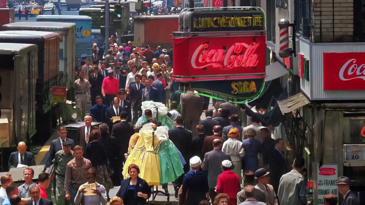 1950's Life In The Big City