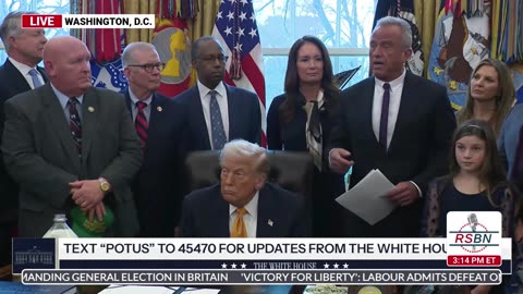 WATCH: RFK Jr. Explains the Benefits of Whole and 2% Milk in Children's Diet - 01/14/26