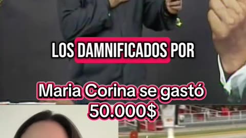 Diosdado Cabello, acentuó que María Corina Machado gastó 50 mil dólares en un espectáculo con drones