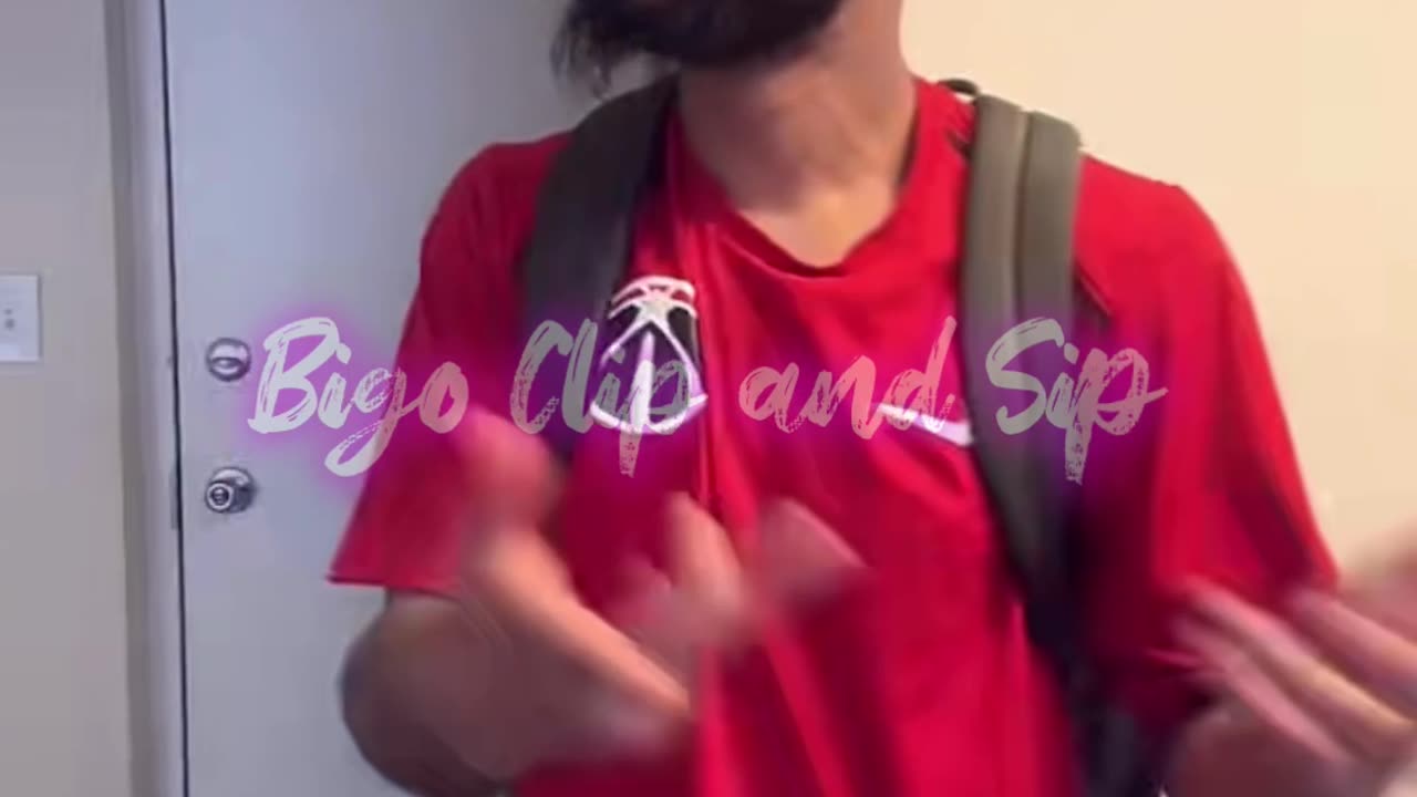 Jay happy dancing without a care in the world 9/15/25 #bigoclipandsip