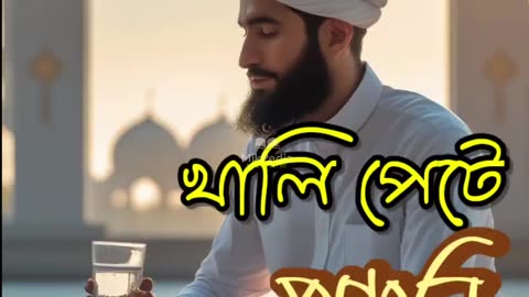 খালি পেটে পানি খেলে কি হয়? #facts #water