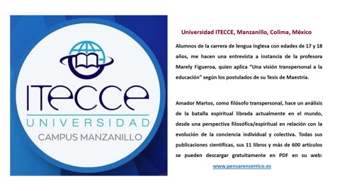 Entrevista alumnos ITECCE México