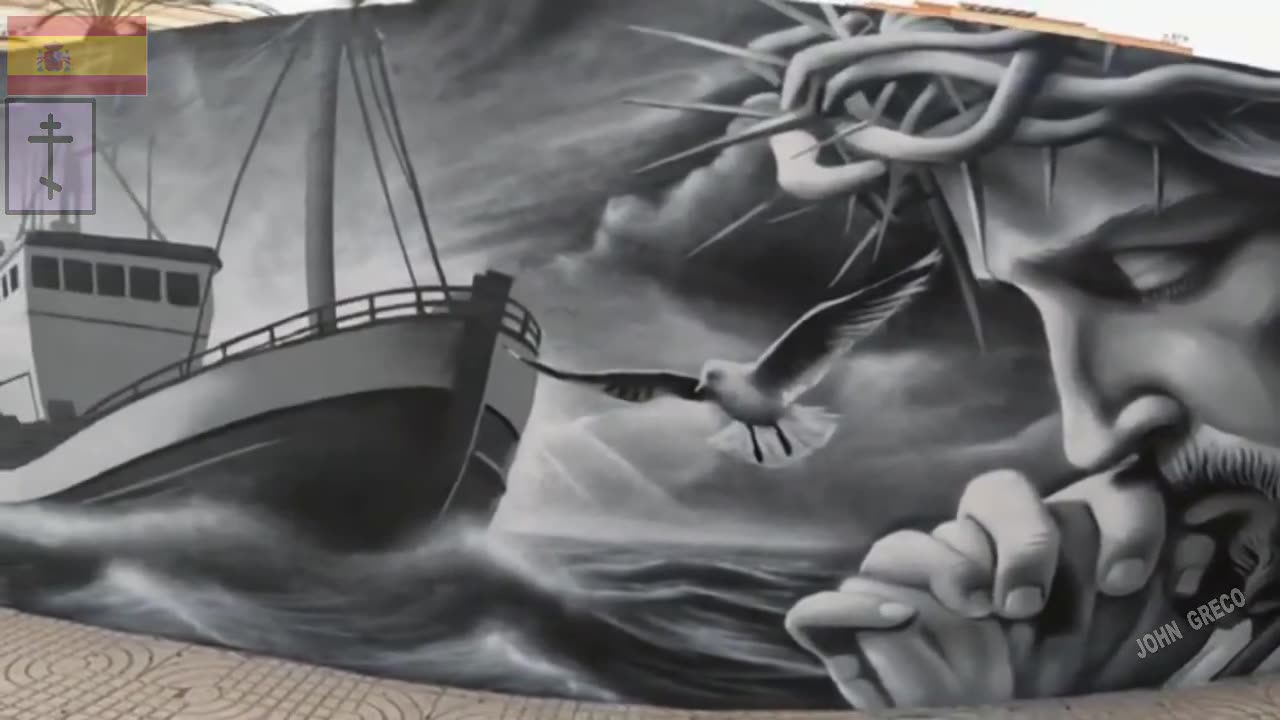 ΑΥΤΑ ειναι ΕΡΓΑ_ΤΕΧΝΗΣ☦️ Χριστιανικα_Γκραφιτι !! Εξαπλωνονται σαν ''Παγκοσμιο ΚΙΝΗΜΑ'' !!