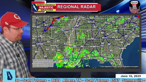 NORTH GEORGIA WEATHER 06-16-2025
