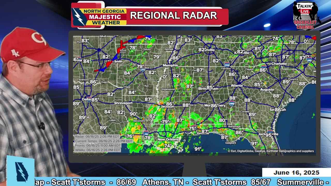 NORTH GEORGIA WEATHER 06-16-2025