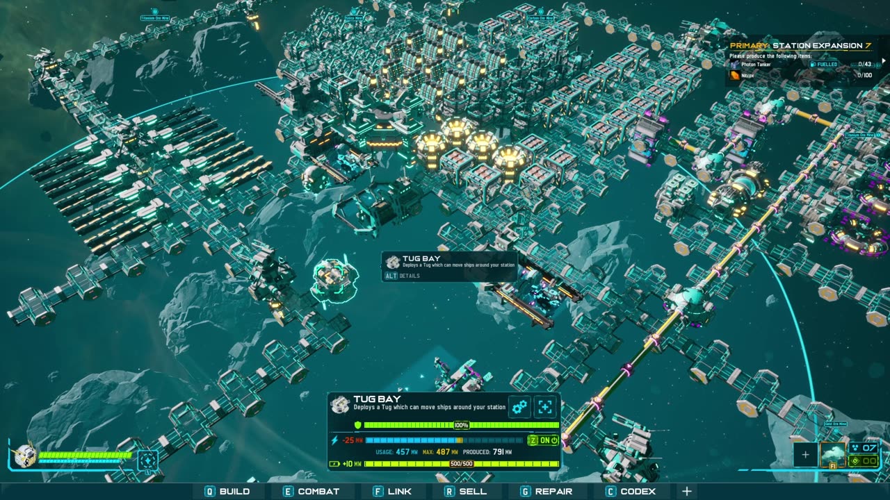 Outworld Station│How to RELAY SHIPS From the Shipyard with TUG BAY - Guide 2025
