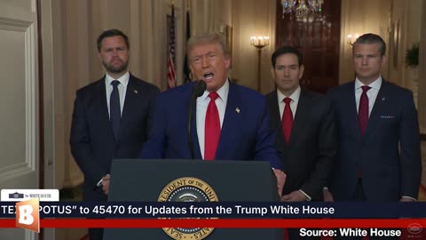 President Trump: "We Love You, God"