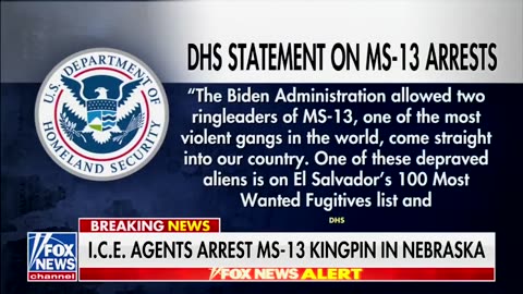 ‘MS-13 Kingpin’ Arrested In ICE Operation