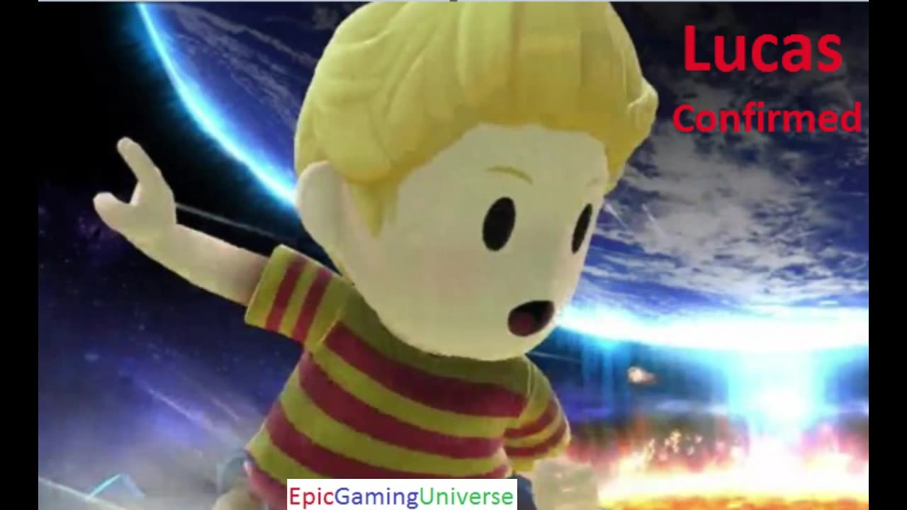 Lucas Confirmed As A Playable Character For Super Smash Bros. For Wii U Announcement