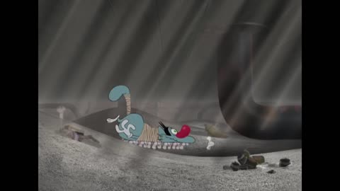 हिंदी Oggy and the Cockroaches - The World Underneath (S03E20) - Hindi Cartoons for Kids
