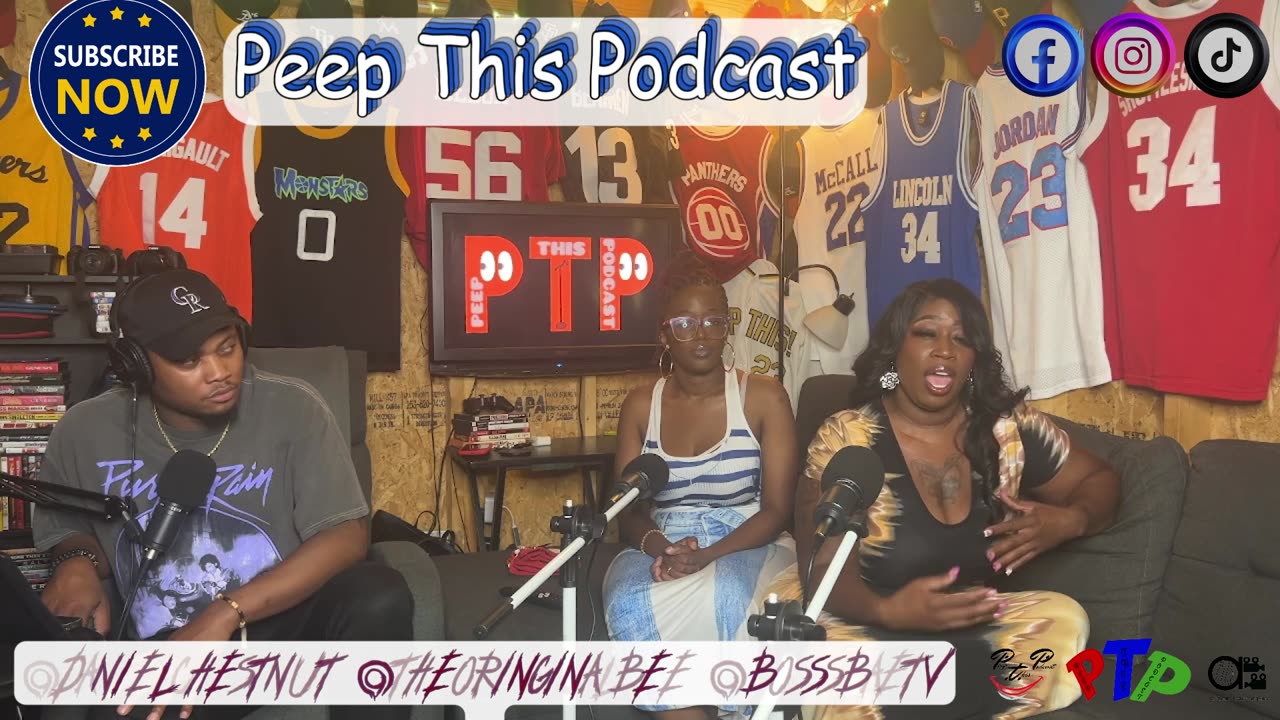 Peep This Podcast Guests - Bee Danielle & Marsha