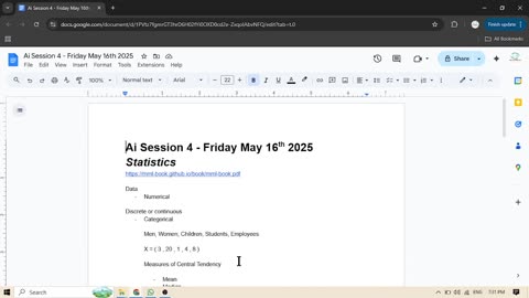Ai Session 4 Statistics Mean Median Mode Variance STD BoxPlot Outliers
