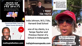 India Johnson Speaks on the Flailing Education System