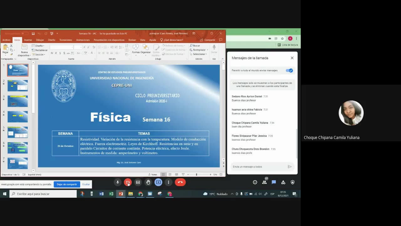 CEPRE UNI 2022 - 1 | Semana 15 | Física S2
