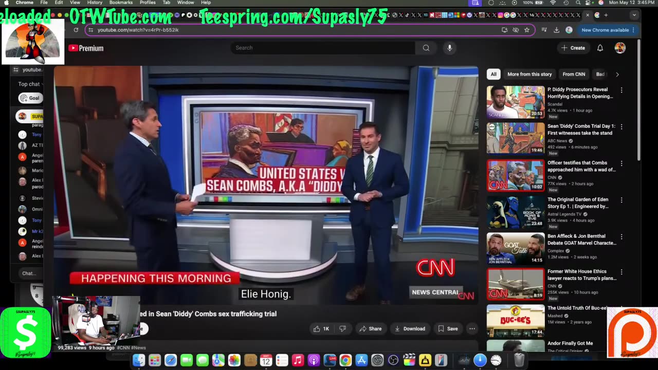 Diddy Trial Update Day 1, Golden Sh#wers__ The Turkey Leg Hut RICO__