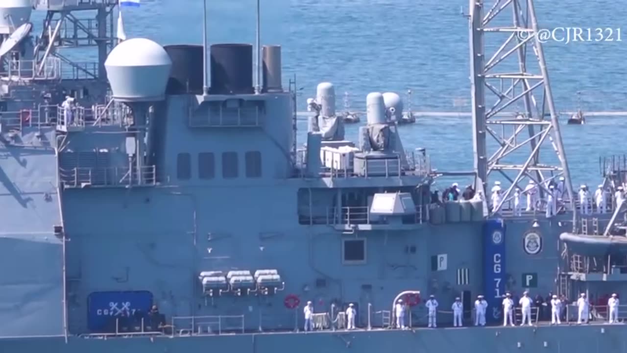 The Ticonderoga-class guided missile cruiser CG 71 Cape St. George