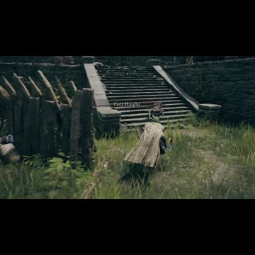 Elden Ring PC | Location of Ash of War: Bloody Slash from Fort Haight West site of grace #shorts