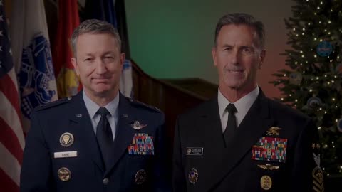 A holiday message from the Chairman, Joint Chiefs of Staff & SEAC 🦅