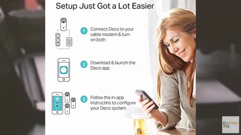 TP-Link Deco S4 Mesh AC1900 WiFi System - Up to 5,500 Sq.ft. Coverage, Replaces