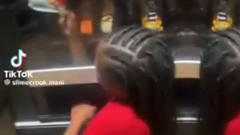 Black kids collecting FREE Snacks