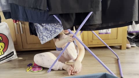 Baby Kayla & Big Sister Hide-and-Seek — Peekaboo & Giggles! 🥰