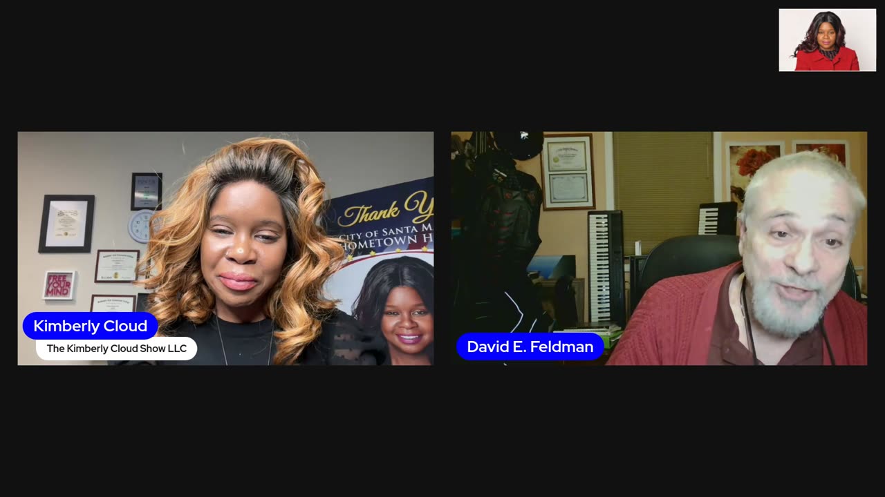 The Kimberly Cloud Show LLC featuring David E. Feldman