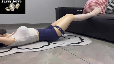 Yoga's lower waist master is a feeling #yoga #Home exercise #High difficulty movement
