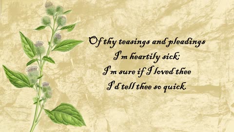 Burdock - The Language of Flowers