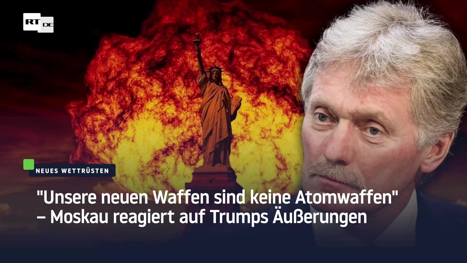 Unsere neuen Waffen sind keine Atomwaffen – Moskau reagiert auf Trumps Äußerungen