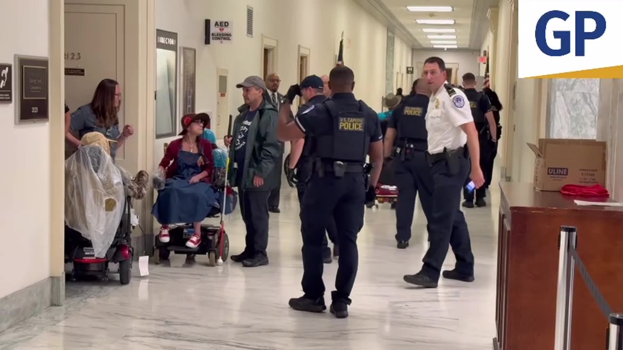 Leftists arrested at Energy and Commerce hearing: