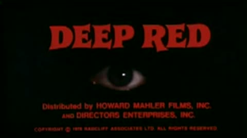 Deep Red - Official Trailer - 1975
