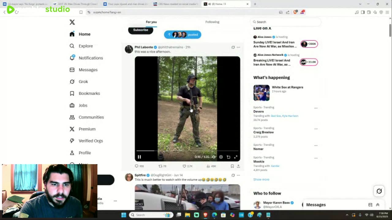 No kings "protests" turn violent...... as always. sgarrettmedia