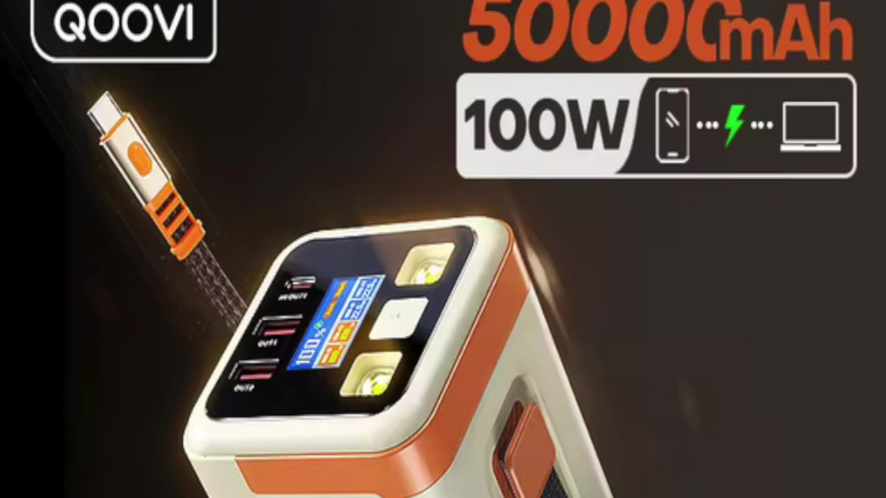 QOOVI 50000mAh: Ultimate Power Solution!