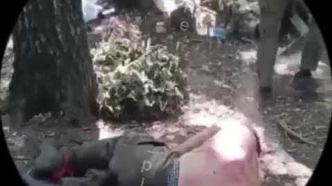 Russian Soldier Receiving Some "Corrective Instruction"
