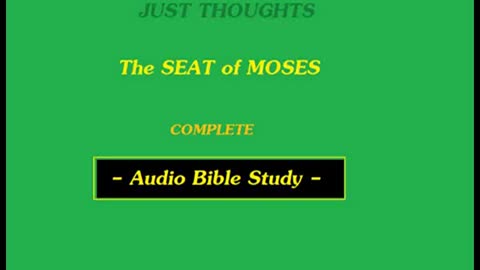 Just Thoughts - The Seat of Moses (2011) Retro