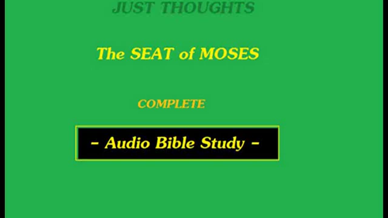 Just Thoughts - The Seat of Moses (2011) Retro